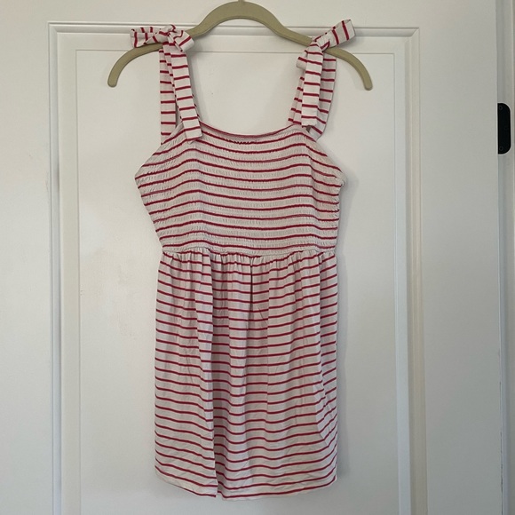 Tie Strap Babydoll Maternity Tank Top - Picture 1 of 4